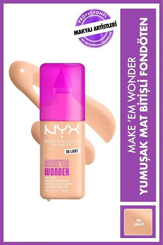 L'Oreal Paris Make' Em Wonder Soft Matte Finish Foundation