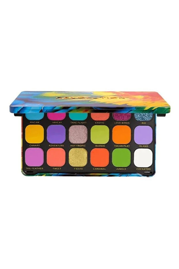 Watsons Revolution Forever Flawless Bird Of Paradise Eyeshadow Palette