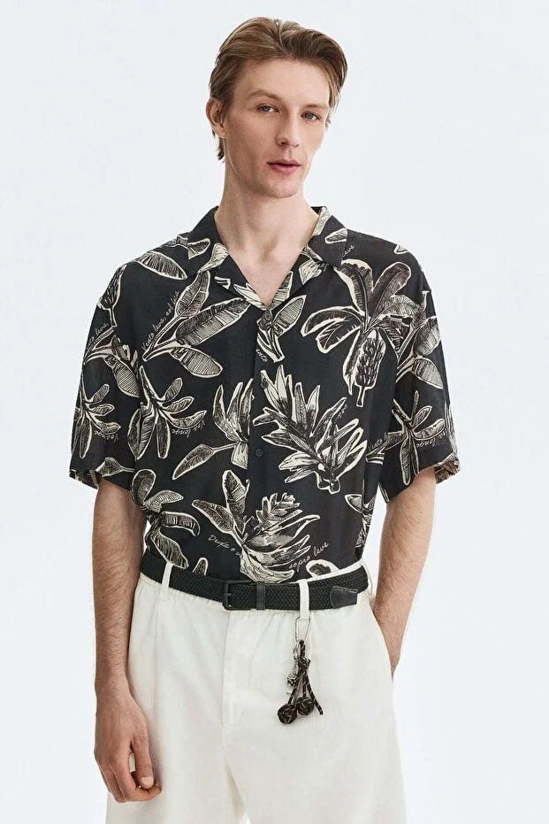 H&M Relaxed Fit Resort shirt