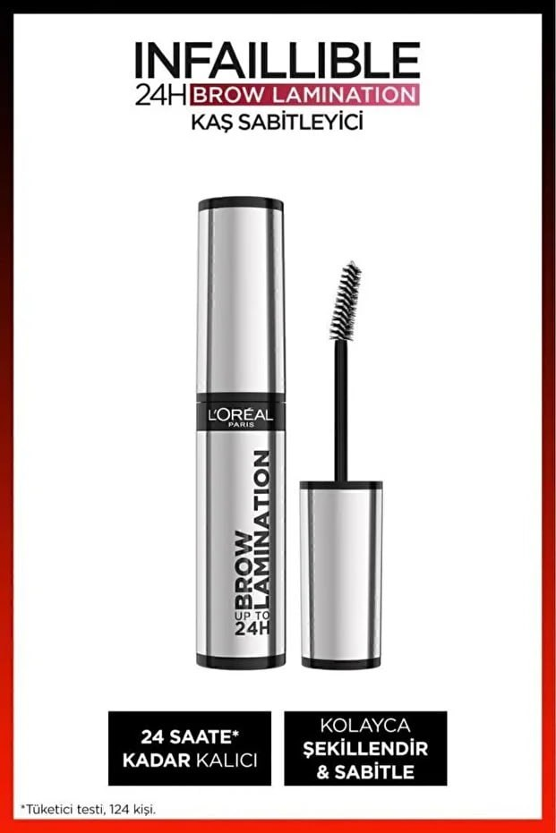 L'Oreal Paris Infaillible 24H Brow Lamination Transparent Eyebrow Stabilizer