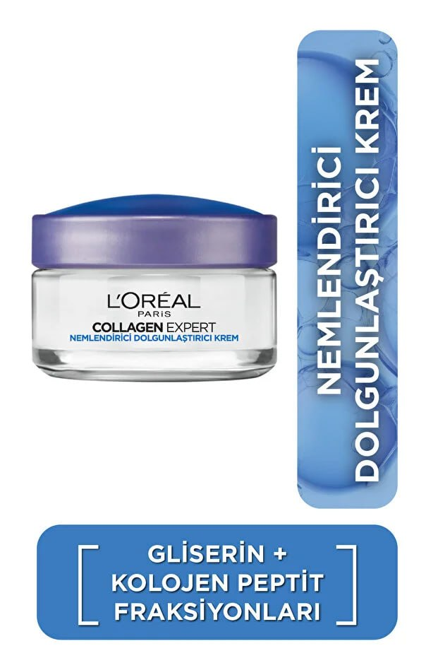 L'Oreal Paris Collagen Expert Anti-Wrinkle Moisturizing and Plumping Facial Care Cream 50 ml