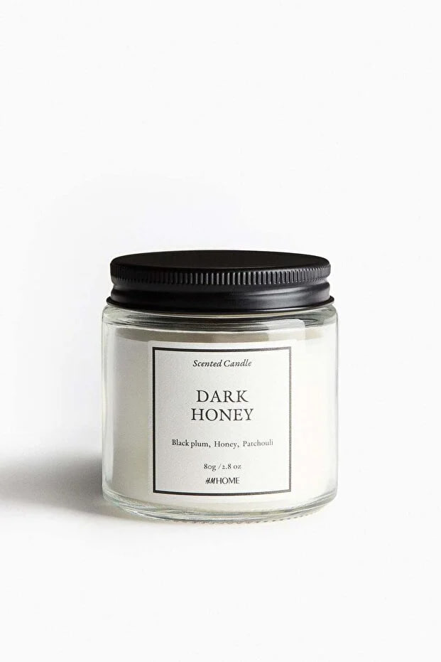 H&M Scented candle in glass holder