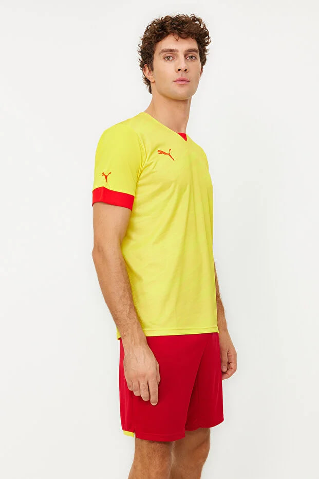 Puma FCAT Away Jersey Cyber Yellow-Puma Red