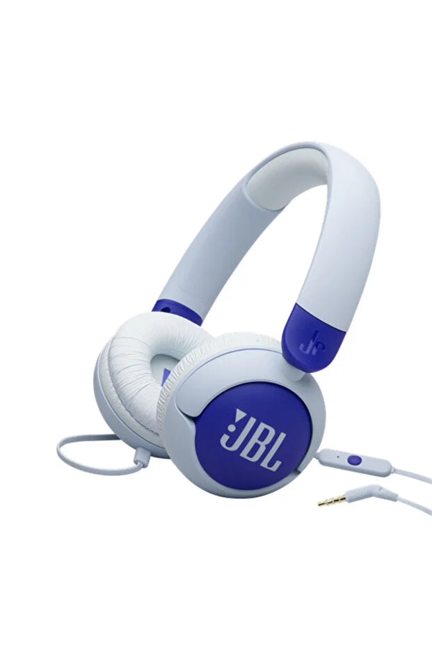 JBL Jr320bt, bluetooth children's headset, oe, blue