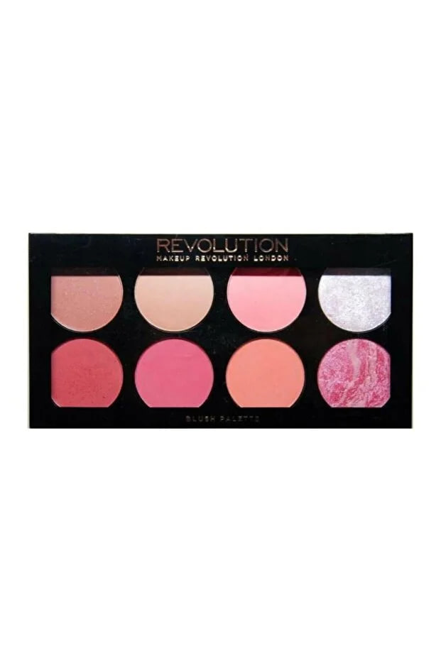 Watsons Revolution Ultra Sugar And Spice 8-Shade Matte and Shimmer Blush Palette
