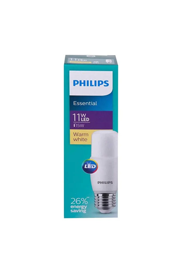 Philips Essential LED Bulb 11W E27 3000K Warm White