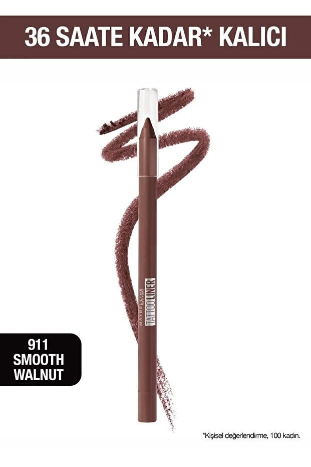 L'Oreal Paris Brown Tattoo Liner Gel Eye Liner 911 Smooth Walnut
