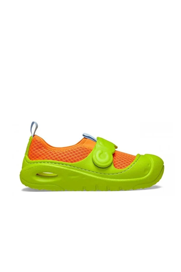 Crocs Swiftwater Splash K Kids Slippers - Lime / Orange