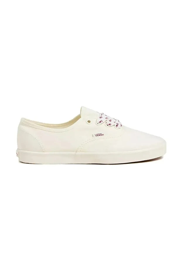 Vans Authentic Lowpro Floral Shoelaces EGRET
