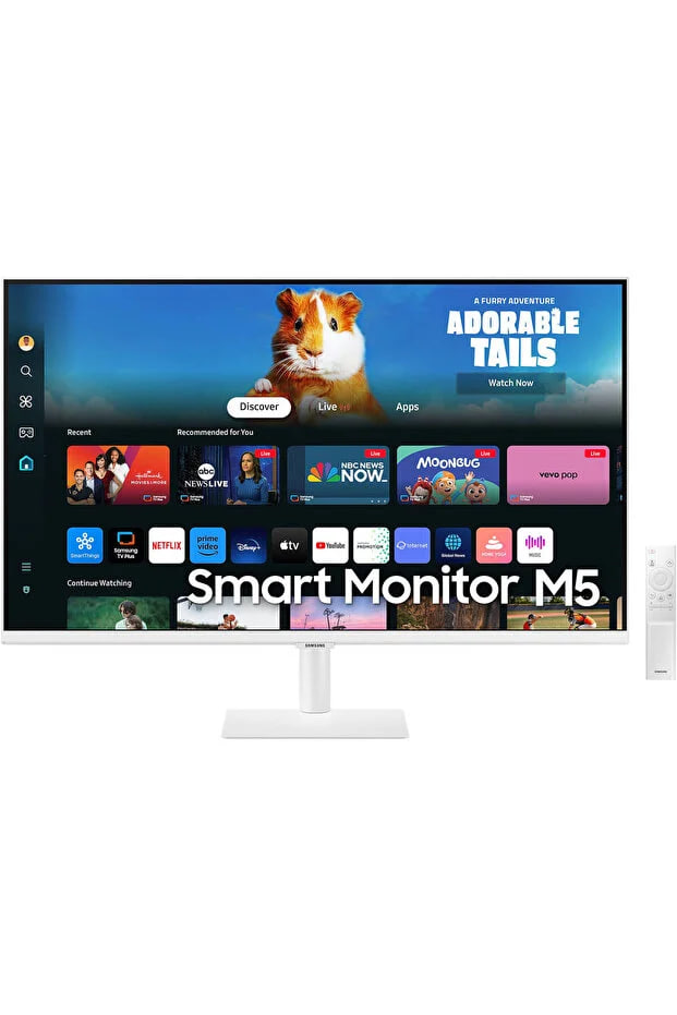 Samsung Samsung 27" Smart Monitor M5 (M50D), VA Panel, Full HD (1920x1080) Resolution, HDR10, 60Hz