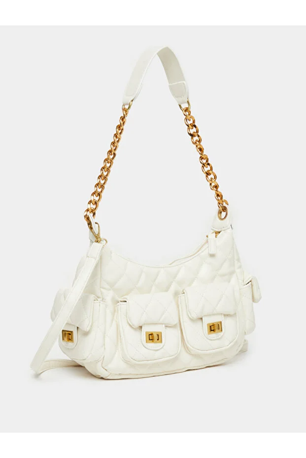 Styli Multi Pockets Handbag with Chain Strap