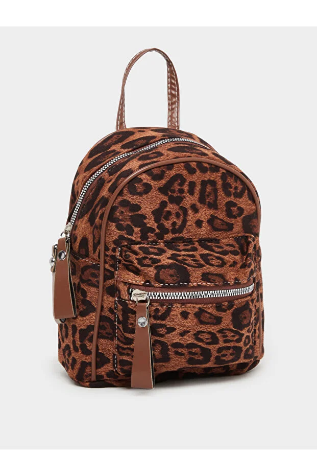 Styli Leopard Print Backpack