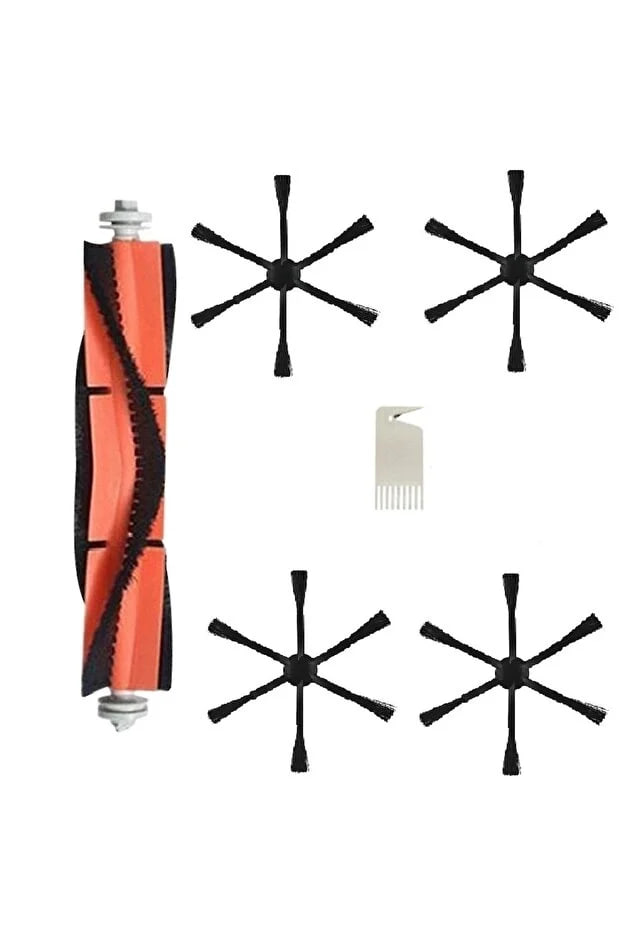 Xiaomi Mijia 1c Vacuum Mop - 2c, Pro 2+, 3d, Ultra 2 Pro Compatible Black Set-6 Pieces