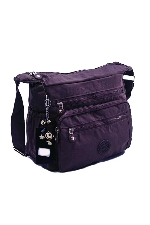 Baginn Klinkir Women's Messenger Bag Multi-Pocket Cross Strap Rain Resistant Fabric