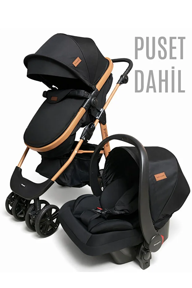 BEBEGOLD Travel System, Two-Way, (Travel System) Baby Stroller