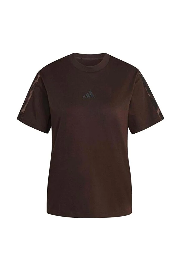 adidas W Aop 3S t Inf Brown Women's T-Shirt Ke8830