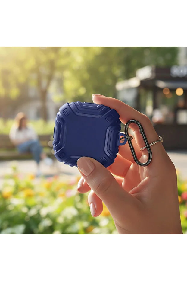 Samsung Caseonn Galaxy Buds Fe - Buds Core Case Shock-Absorbing Silicone Navy Blue