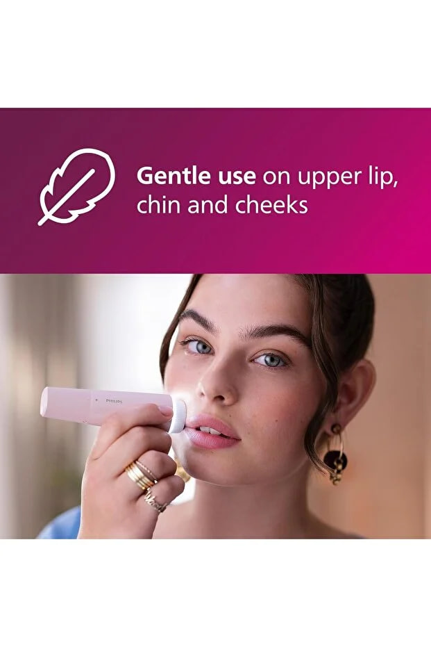 Philips 5000 Series Facial Hair Remover (BRR454/00) Lychee Pink
