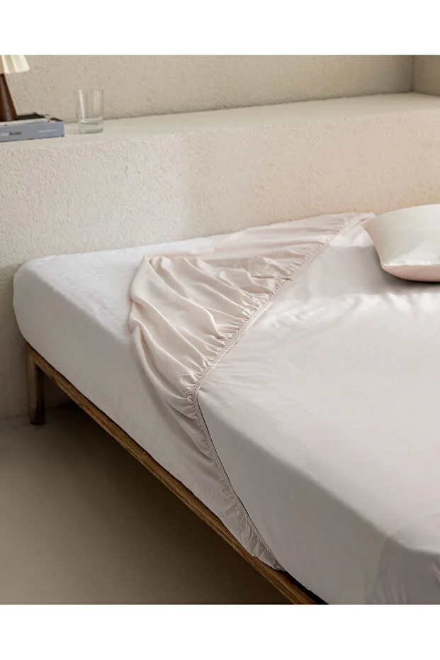 Mode More Combed Cotton Fitted Sheet 100% Cotton Anthracite